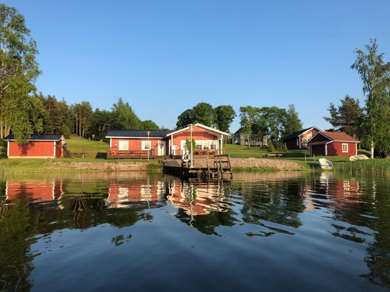 En rej&auml;l vedeldad bastu i Labbn&auml;s