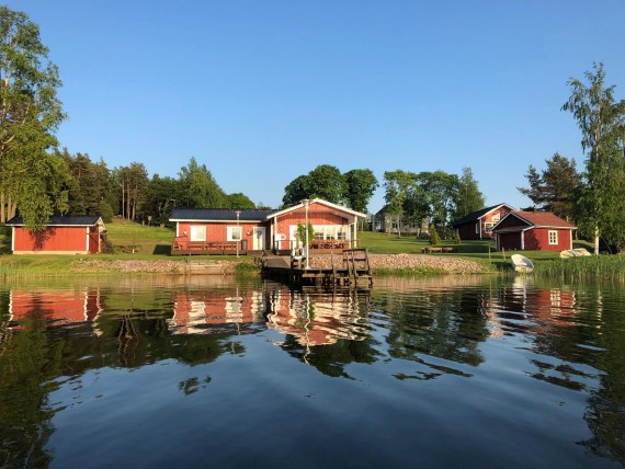 En rej&auml;l vedeldad bastu i Labbn&auml;s