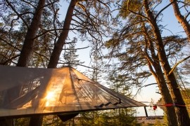 Skytent Ecocamp - tusen stj&auml;rnors &ouml;vernattning