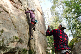 Klippkl&auml;ttring och firning med Nordic Activities