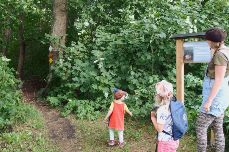 Barnens pysselstig 0,7 km