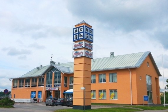 MacDaniels lunchrestaurang och hotell i Kimito Centrum