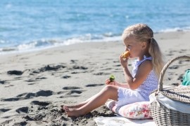 V&auml;sterbuktens simstrand, &Ouml;lmos strand