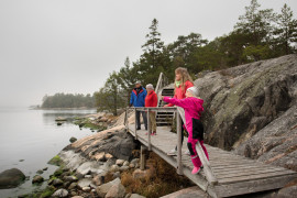 Kasn&auml;s geologiska naturstig 0,7 km