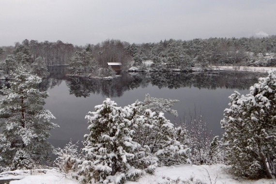 Lilla Masugnstr&auml;sket, naturstig